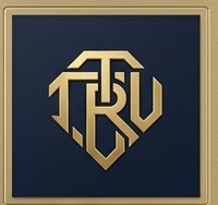 TRUU Collection gold architectural monogram